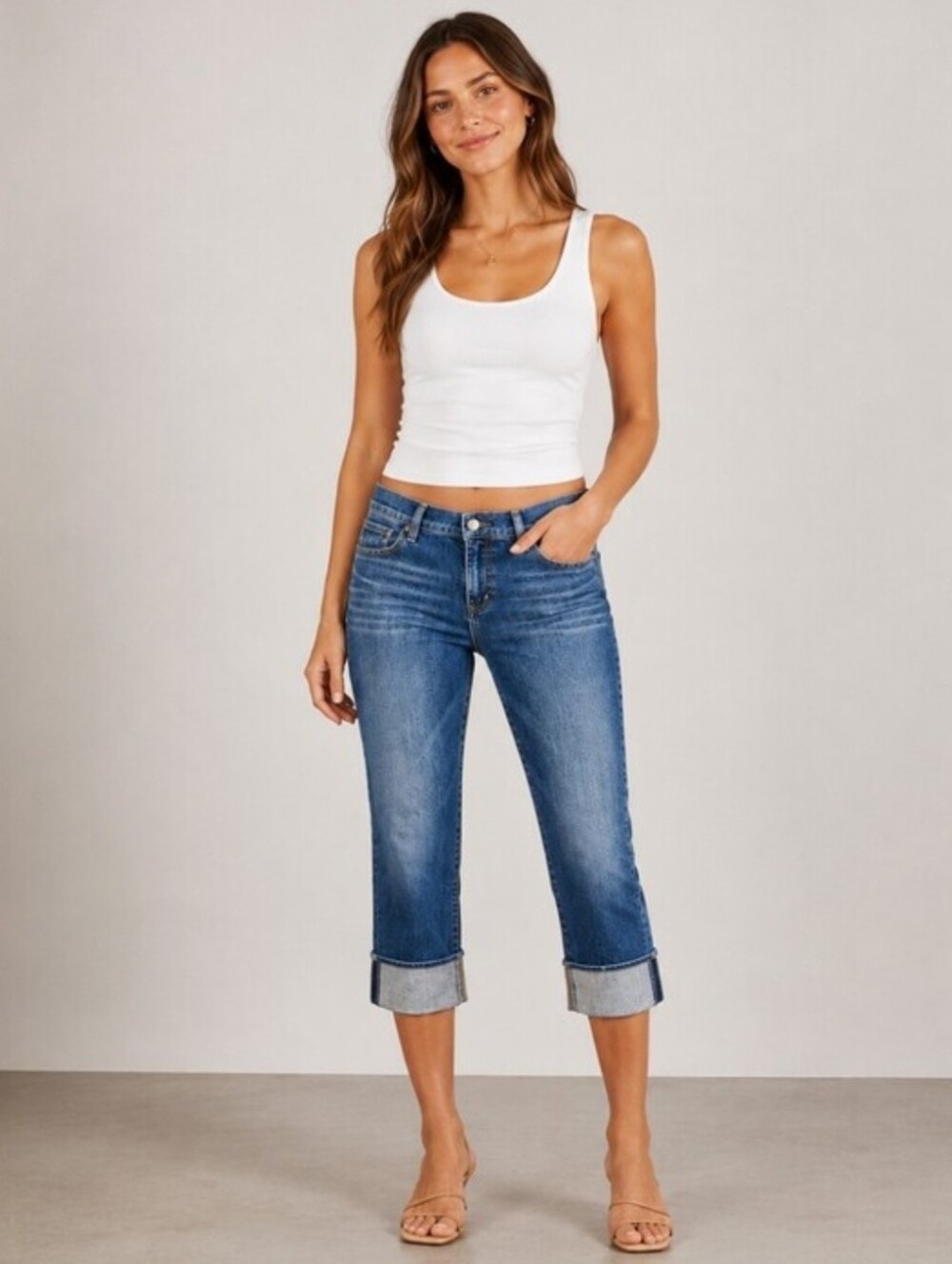 ❤ CITIZENS OF HUMANITY DANI CROPPED STRAIGHT JEANS, 8 (29)